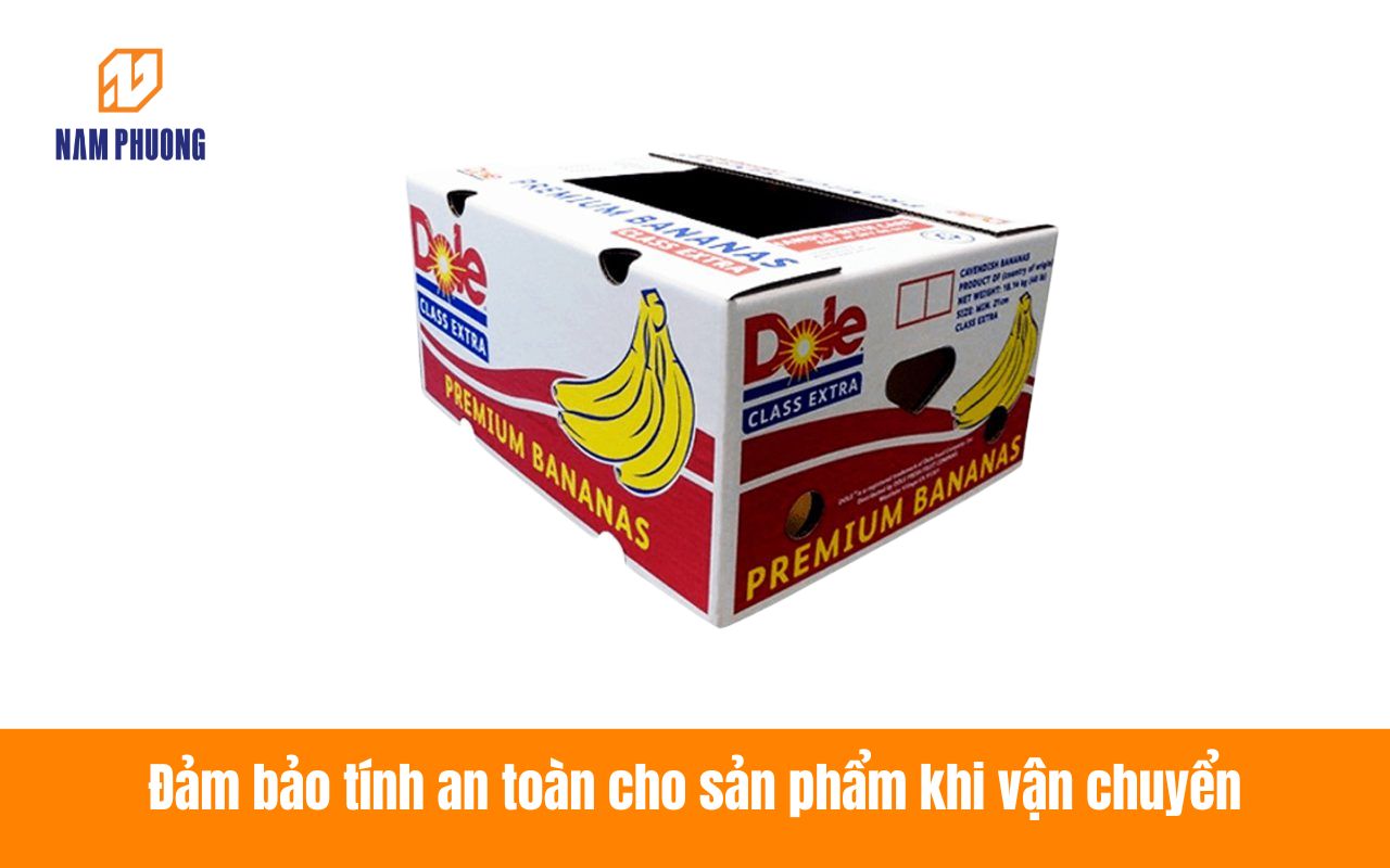 Đảm bảo tính an toàn cho sản phẩm khi vận chuyển