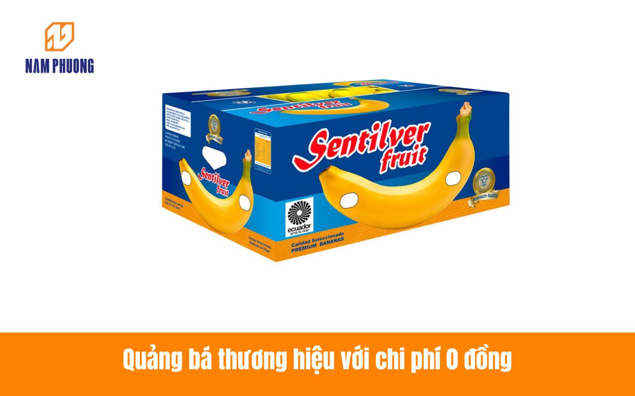 Quảng bá thương hiệu với chi phí 0 đồng