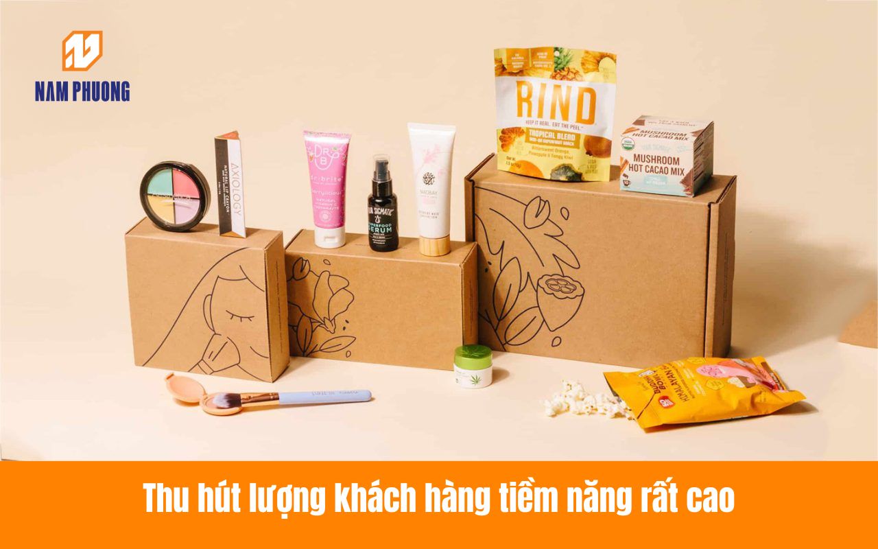 Thu hút lượng khách hàng tiềm năng rất cao