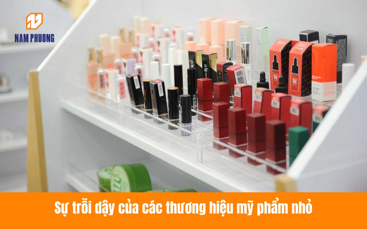 Sự trỗi dậy của các thương hiệu mỹ phẩm nhỏ