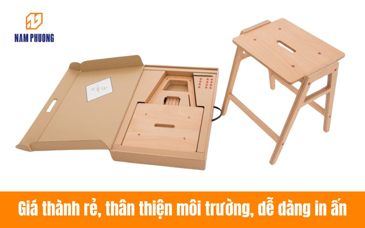 Giá thành rẻ, thân thiện môi trường, dễ dàng in ấn