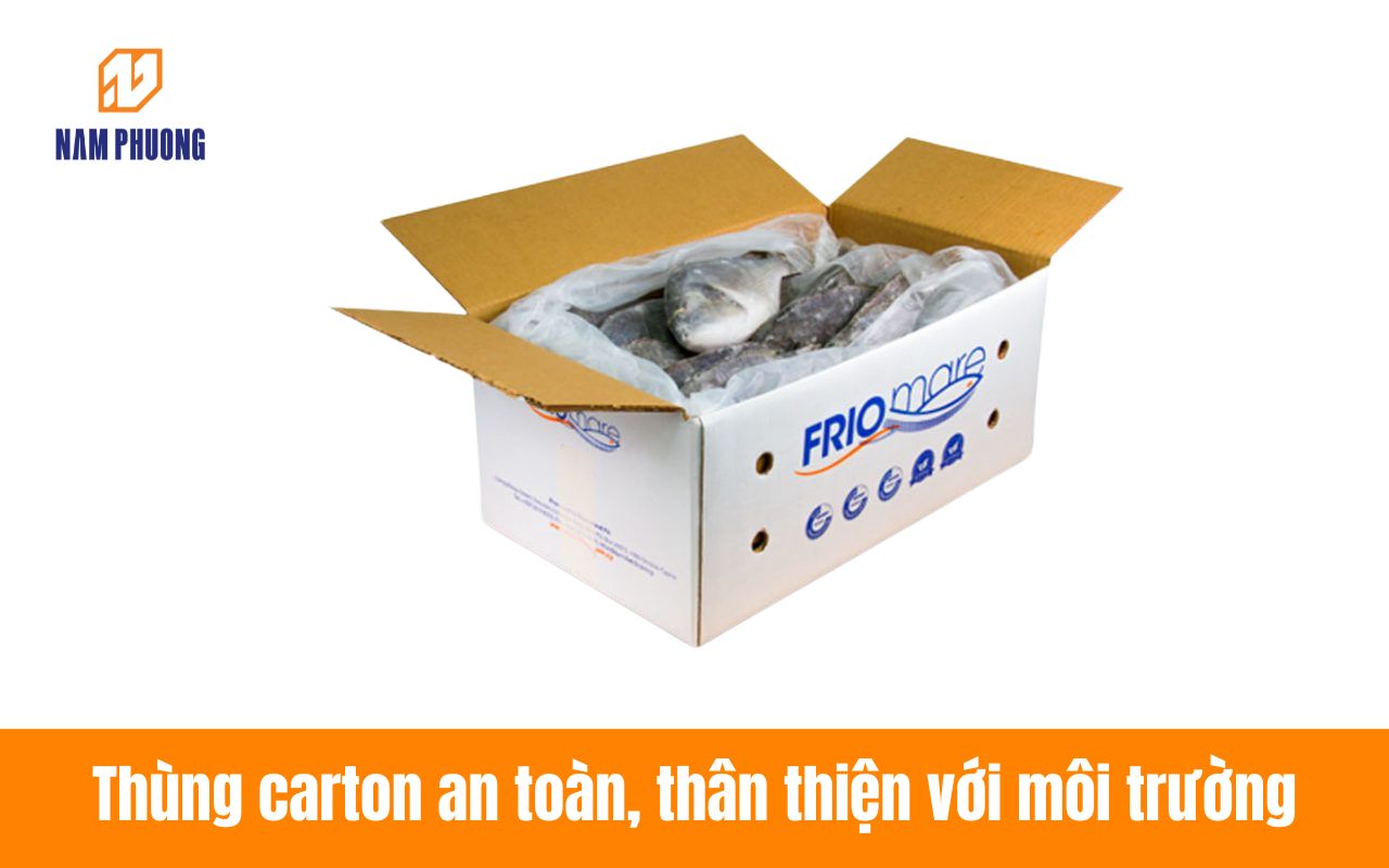 Thùng carton an toàn, thân thiện với môi trường