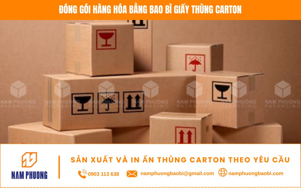 bao bì giấy thùng carton giá rẻ tphcm