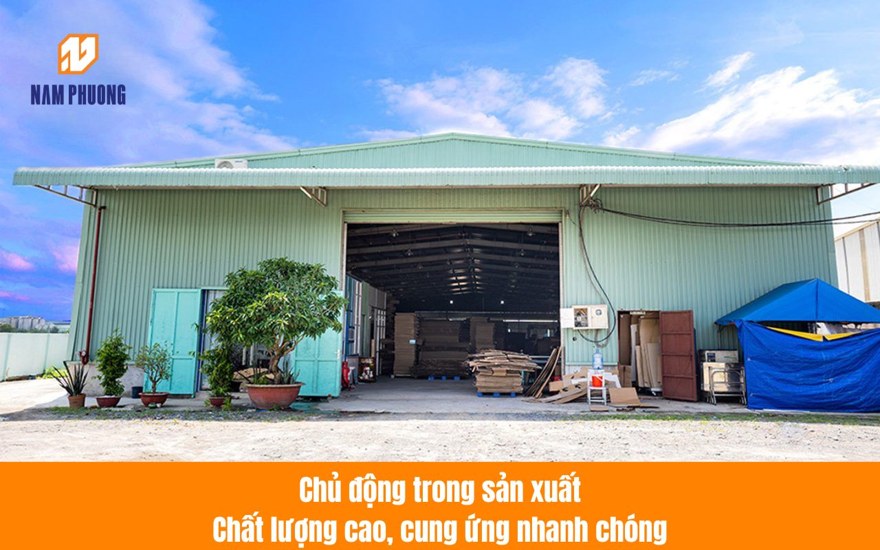 Chủ động trong sản xuất Chất lượng cao, cung ứng nhanh chóng