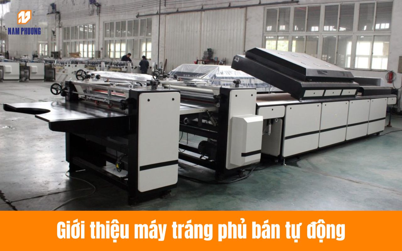 Giới thiệu máy tráng phủ bán tự động