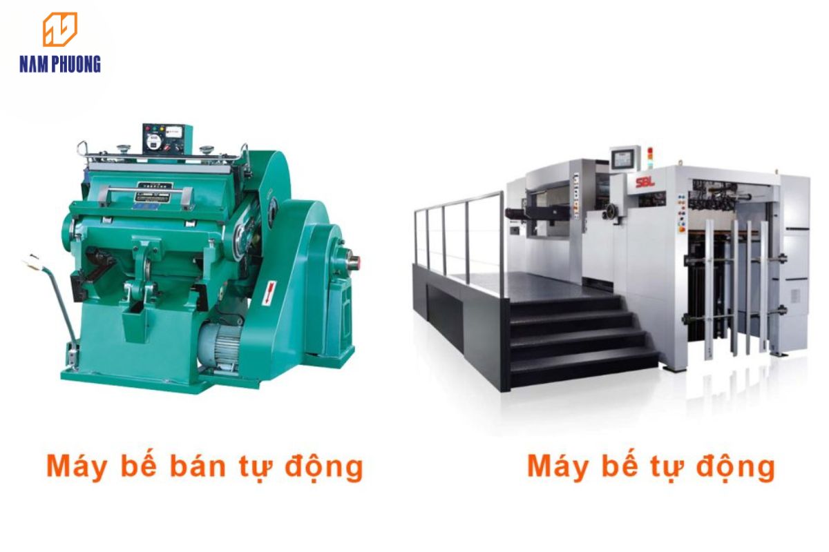 Các loại máy bế thùng carton thông dụng hiện nay