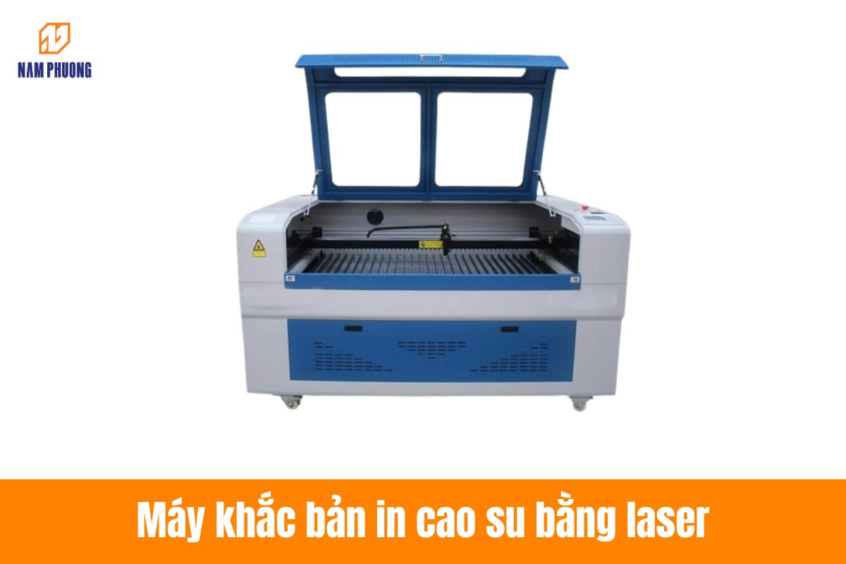 Máy khắc bản in cao su bằng laser