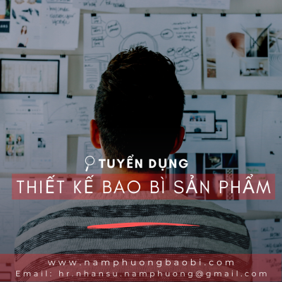 tuyển dụng nhân viên thiết kế bao bì